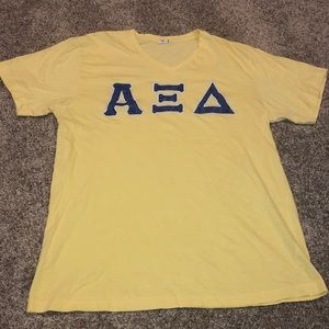 Alpha Xi Delta Stitched Letters